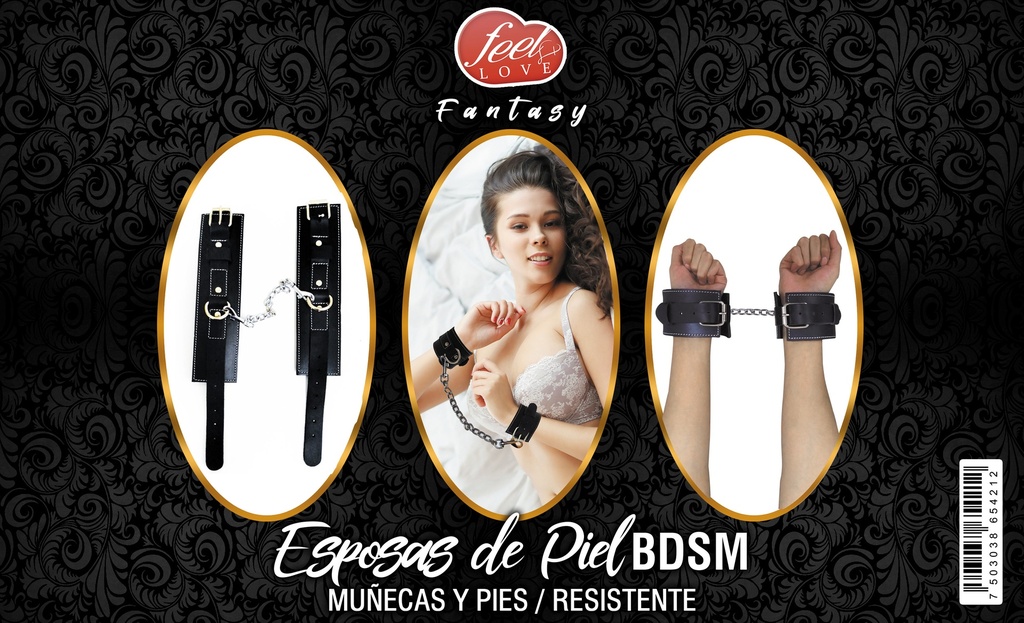 ESPOSAS DE PIEL BDSM -FEEL LOVE FANTASY