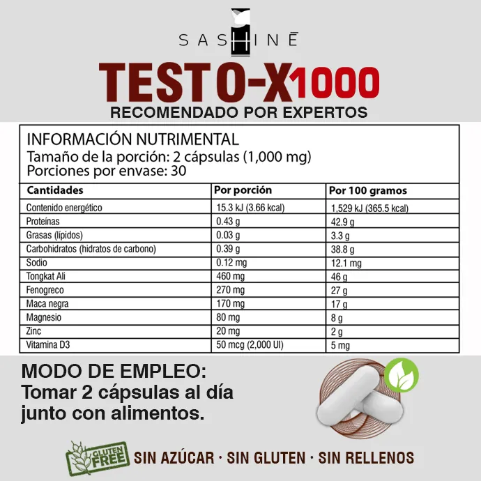 SASHINE TESTO-X 1000